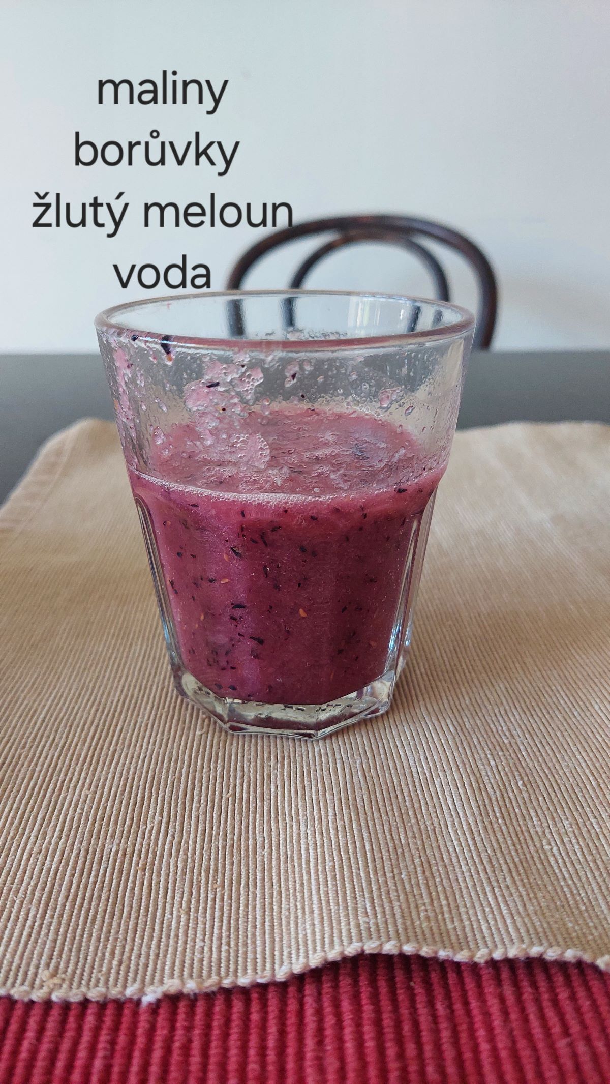 Smoothie na hydrataci