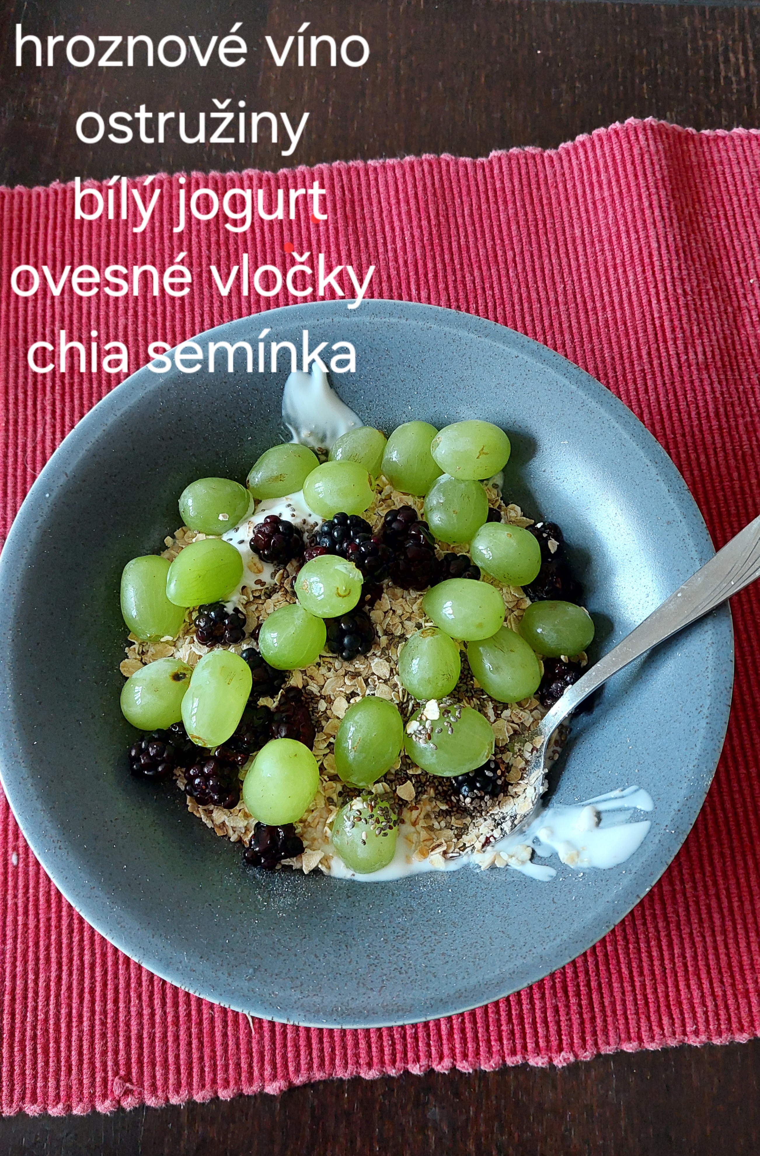 Jogurt pro doplnění energie